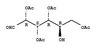 2,3,4,6-Tetra-o-acetyl-ss-d-glucose Structure,40437-08-9Structure