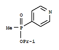 Phosphinic acid, methyl-4-pyridinyl-, 1-methylethyl ester (9ci) Structure,404380-38-7Structure