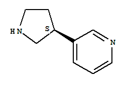 Pyridine, 3-(3s)-3-pyrrolidinyl-(9ci) Structure,404892-27-9Structure