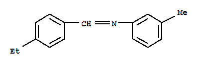 Benzenamine, n-[(4-ethylphenyl)methylene]-3-methyl-(9ci) Structure,405287-65-2Structure