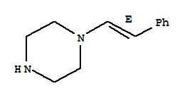 Piperazine, 1-[(1e)-2-phenylethenyl]-(9ci) Structure,405872-83-5Structure