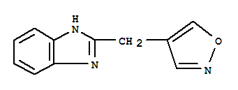 1H-benzimidazole,2-(4-isoxazolylmethyl)-(9ci) Structure,40609-30-1Structure