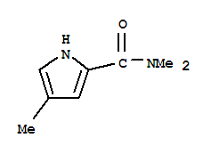 1H-pyrrole-2-carboxamide, n,n,4-trimethyl- Structure,40611-90-3Structure