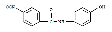 Benzamide, n-(4-hydroxyphenyl)-4-isocyanato-(9ci) Structure,406708-87-0Structure