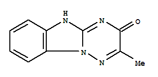 [1,2,4]Triazino[2,3-a]benzimidazol-3(4h)-one,2-methyl-(9ci) Structure,40697-79-8Structure