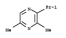 Pyrazine, 2,6-dimethyl-3-(1-methylethyl)-(9ci) Structure,40790-19-0Structure