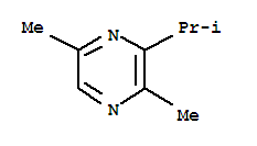 Pyrazine, 2,5-dimethyl-3-(1-methylethyl)-(9ci) Structure,40790-20-3Structure