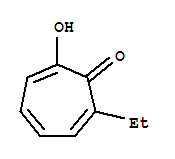 2,4,6-Cycloheptatrien-1-one, 2-ethyl-7-hydroxy-(9ci) Structure,408335-41-1Structure