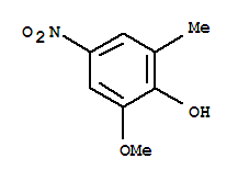 Phenol, 2-methoxy-6-methyl-4-nitro-(9ci) Structure,408335-62-6Structure