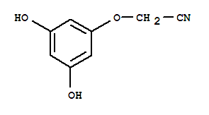 Acetonitrile, (3,5-dihydroxyphenoxy)-(9ci) Structure,408338-44-3Structure