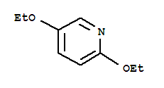 Pyridine, 2,5-diethoxy-(9ci) Structure,408338-50-1Structure