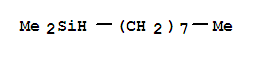 Dimethyloctyl-silane Structure,40934-68-7Structure