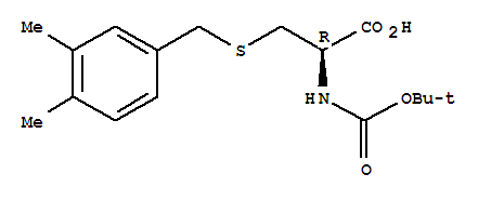 Boc-s-3,4-dimethylbenzyl-l-cysteine Structure,41117-66-2Structure