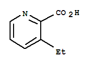 3-Ethylpicolinic acid Structure,4116-88-5Structure