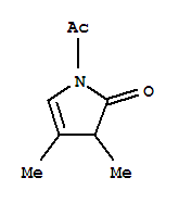 2H-pyrrol-2-one, 1-acetyl-1,3-dihydro-3,4-dimethyl-(9ci) Structure,412011-43-9Structure