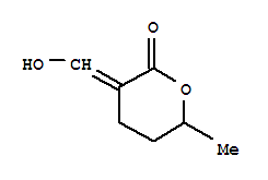 2H-pyran-2-one, tetrahydro-3-(hydroxymethylene)-6-methyl-(9ci) Structure,412016-67-2Structure