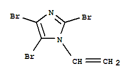 2,4,5-Tribromo-1-vinylimidazole Structure,41205-31-6Structure