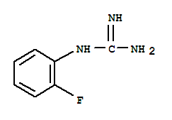 N-(2-fluoro-phenyl)-guanidine Structure,41213-65-4Structure