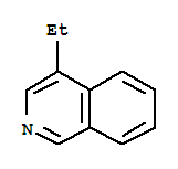 Isoquinoline, 4-ethyl-(6ci,9ci) Structure,41219-10-7Structure