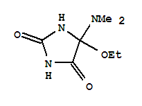 2,4-Imidazolidinedione,5-(dimethylamino)-5-ethoxy-(9ci) Structure,412304-60-0Structure