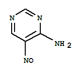 4-Pyrimidinamine, 5-nitroso-(9ci) Structure,412341-12-9Structure