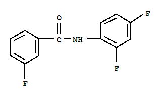 Benzamide, n-(2,4-difluorophenyl)-3-fluoro-(9ci) Structure,415692-36-3Structure