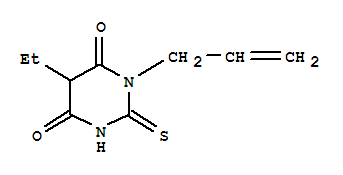 4,6(1H,5h)-pyrimidinedione,5-ethyldihydro-1-(2-propenyl)-2-thioxo-(9ci) Structure,415702-86-2Structure