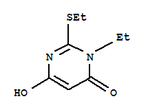 4(3H)-pyrimidinone,3-ethyl-2-(ethylthio)-6-hydroxy-(9ci) Structure,415714-24-8Structure