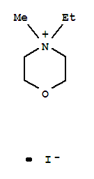 N-methyl ,ethyl-morpholinium iodide Structure,4186-70-3Structure