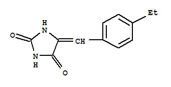 2,4-Imidazolidinedione, 5-[(4-ethylphenyl)methylene]-(9ci) Structure,418788-34-8Structure