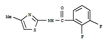 Benzamide, 2,3-difluoro-n-(4-methyl-2-thiazolyl)-(9ci) Structure,418791-31-8Structure