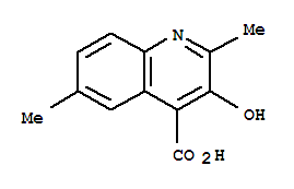 4-Quinolinecarboxylicacid,3-hydroxy-2,6-dimethyl-(9ci) Structure,42757-89-1Structure