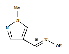 1H-pyrazole-4-carboxaldehyde,1-methyl-,oxime,(e)-(9ci) Structure,42849-80-9Structure