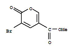 Methyl 3-bromo-2-oxo-2h-pyran-5-carboxylate Structure,42933-07-3Structure