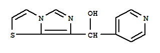 Imidazo[5,1-b]thiazole-7-methanol,-alpha--4-pyridinyl- Structure,432039-66-2Structure