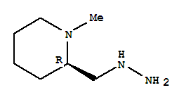 Piperidine, 2-(hydrazinomethyl)-1-methyl-, (2r)-(9ci) Structure,432518-33-7Structure