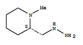 Piperidine, 2-(hydrazinomethyl)-1-methyl-, (2s)-(9ci) Structure,432518-37-1Structure