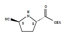 (5S)-5-cyano-l-proline ethyl ester Structure,435274-88-7Structure