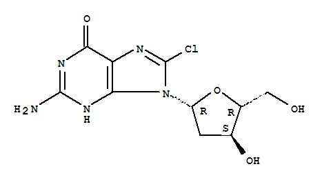 8-Chloro-2’-deoxyguanosine Structure,437715-62-3Structure