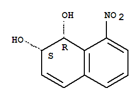 1,2-Naphthalenediol, 1,2-dihydro-8-nitro-, (1r,2s)-rel-(9ci) Structure,438056-82-7Structure