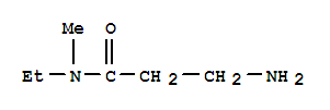 Propanamide, 3-amino-n-ethyl-n-methyl-(9ci) Structure,439933-70-7Structure