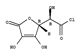 L-ascorbic acid, 6-chloro-6-deoxy-6-oxo-(9ci) Structure,440115-59-3Structure