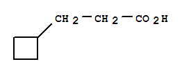 3-Cyclobutylpropanoic acid Structure,4415-84-3Structure