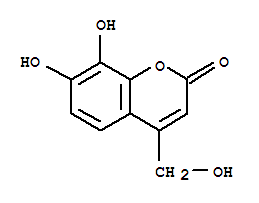 2H-1-benzopyran-2-one,7,8-dihydroxy-4-(hydroxymethyl)-(9ci) Structure,443650-48-4Structure