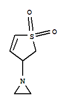 Aziridine, 1-(2,3-dihydro-1,1-dioxido-3-thienyl)-(9ci) Structure,443651-94-3Structure