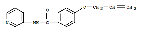 Benzamide, 4-(2-propenyloxy)-n-3-pyridinyl-(9ci) Structure,443731-54-2Structure