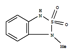 1-Methyl-1,3-dihydro-benzo[1,2,5]thiadiazole 2,2-dioxide Structure,443987-59-5Structure