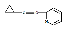 Pyridine, 2-(cyclopropylethynyl)-(9ci) Structure,445424-05-5Structure