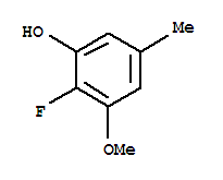 Phenol, 2-fluoro-3-methoxy-5-methyl-(9ci) Structure,447462-92-2Structure