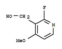 3-Pyridinemethanol,2-fluoro-4-methoxy-(9ci) Structure,451459-08-8Structure